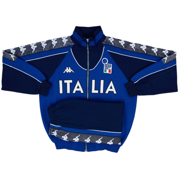 1999-00 Italy Kappa Tracksuit - 7/10 - (L)