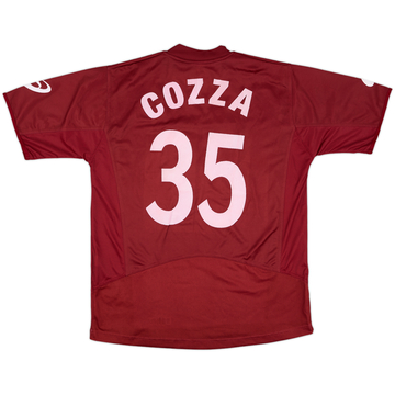 2003-04 Reggina Home Shirt Cozza #35 - 7/10 - (L)