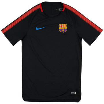 2017-18 Barcelona Nike Training Shirt - 9/10 - (S)
