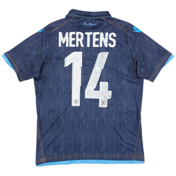 2014-15 Napoli Away Shirt Mertens #14 - 6/10 - (XL.Boys)