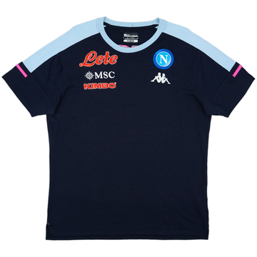 2020-21 Napoli Kappa Cotton Tee - 8/10 - (XXL)