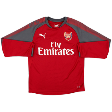 2017-18 Arsenal Puma Drill Top - 9/10 - (L.Boys)