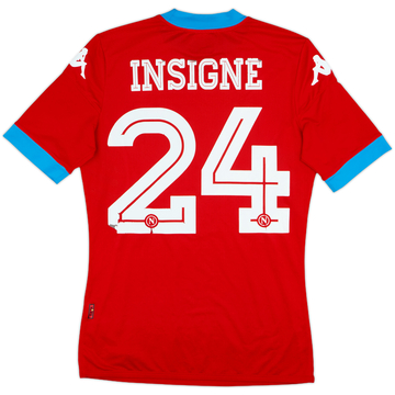 2015-16 Napoli Authentic Third Shirt Insigne #24 - 4/10 - (M)