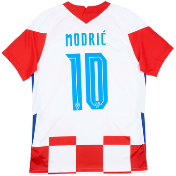 2020-21 Croatia Home Shirt Modric #10 - 8/10 - (M)