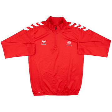 2022-23 Denmark Hummel 1/4 Zip Drill Top - 6/10 - (M)