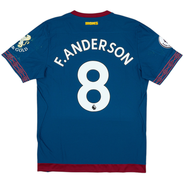 2018-19 West Ham Away Shirt F.Anderson #8 - 4/10 - (M)