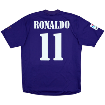 2001 Real Madrid Third Shirt Ronaldo #11 - 8/10 - (L)