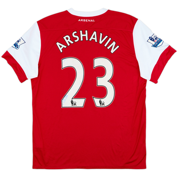 2010-11 Arsenal Home Shirt Arshavin #23 - 5/10 - (XL)