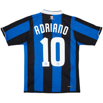 Camiseta de local del Inter Milan 2006-07 Adriano #10 - 8/10 - (S)
