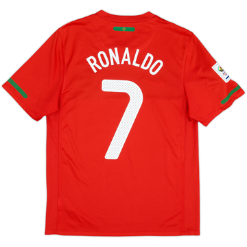 2010-11 Portugal Home Shirt Ronaldo #7 - 9/10 - (S)