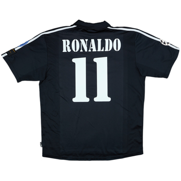 2002-03 Real Madrid Centenary Away Shirt Ronaldo #11 - 8/10 - (L)