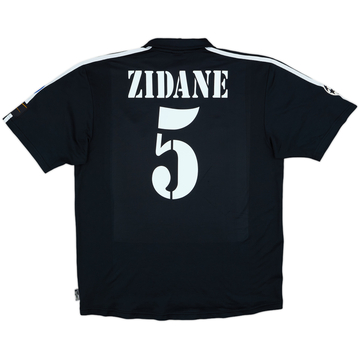 2001 Real Madrid Away Shirt Zidane #5 - 7/10 - (L)