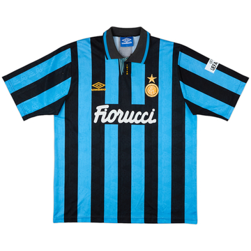 1992-94 Inter Milan Home Shirt - 6/10 - (L)