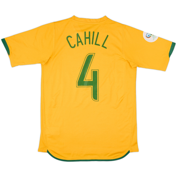 2006-08 Australia Home Shirt Cahill #4 - 6/10 - (S)