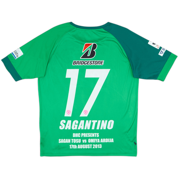 2013 Sagan Tosu v 'Omiya Ardija' Third Shirt Sagantino #17 - 5/10 - (L)