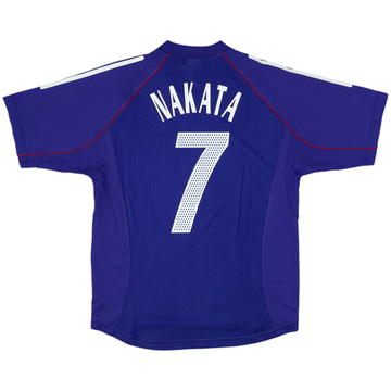 2002-04 Japan Authentic Home Shirt Nakata #7 - 10/10 - (L)
