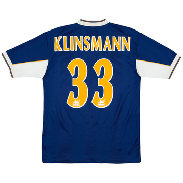 1997-98 Tottenham Away Shirt Klinsmann #33 - 8/10 - (M)
