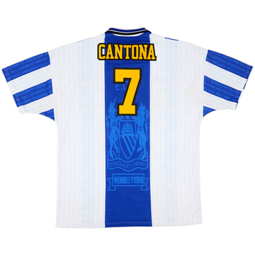 1994-96 Manchester United Third Shirt Cantona #7 - 8/10 - (XL)