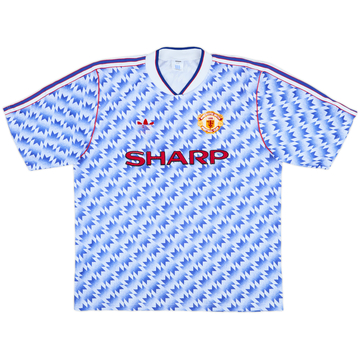 1990-92 Manchester United Away Shirt - 5/10 - (L)