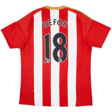2016-17 Sunderland Home Shirt Defoe #18 - 7/10 - (L)