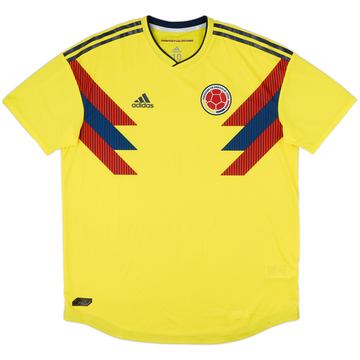 2018-19 Colombia Player Issue Home Shirt - 8/10 - (XL)