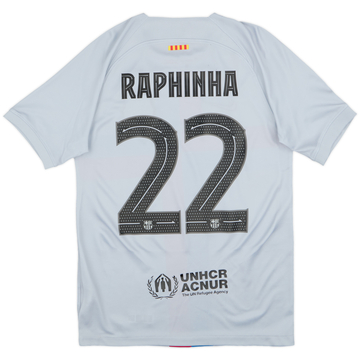 2022-23 Barcelona Third Shirt Raphinha #22 - 7/10 - (S)