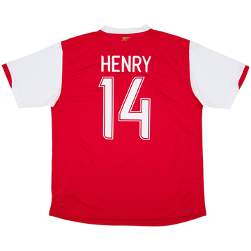 2006-08 Arsenal Home Shirt Henry #14 - 9/10 - (L)