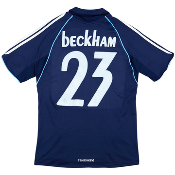 2005-06 Real Madrid Away Shirt Beckham #23 - 7/10 - (M)