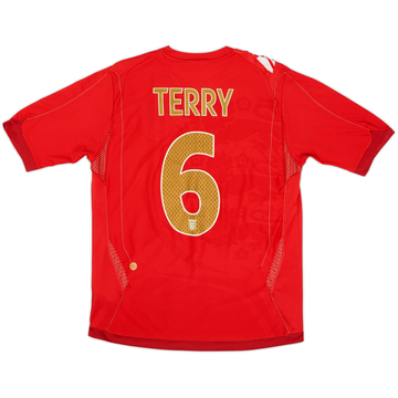 2006-08 England Away Shirt Terry #6 - 5/10 - (M)
