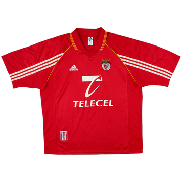 1998-99 Benfica Home Shirt - 8/10 - (XL)