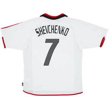 2003-04 AC Milan Away Shirt Shevchenko #7 - 8/10 - (L)