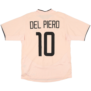 2003-04 Juventus Away Shirt Del Piero #10 - 8/10 - (L)
