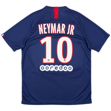 2019-20 Paris Saint-Germain Home Shirt Neymar Jr #10 - 8/10 - (L)