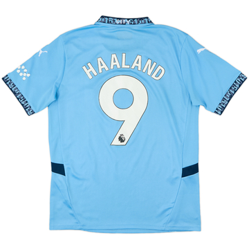 2024-25 Manchester City Home Shirt Haaland #9 - 5/10 - (M)