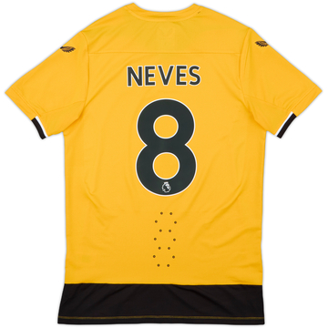 2022-23 Wolves Player Issue Home Shirt Neves #8 (S)