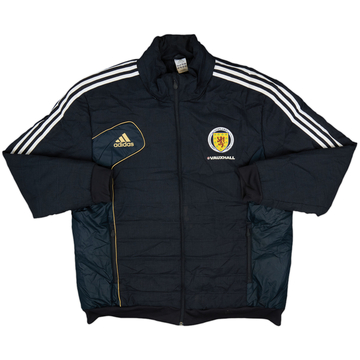 2011-12 Scotland adidas Padded Bench Coat - 7/10 - (XL)
