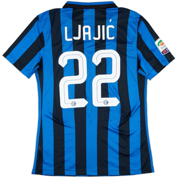 2015-16 Inter Milan Match Issue Home Shirt Ljajic #22