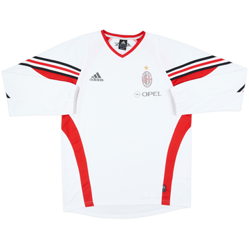2002-03 AC Milan adidas Player Issue Training L/S Shirt - 4/10 - (L)