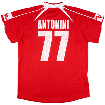 2005-06 Siena Away Shirt Antonini #77 - 4/10 - (L)