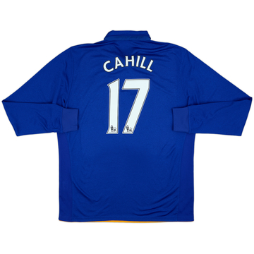 2011-12 Everton Home L/S Shirt Cahill #17 - 8/10 - (L)