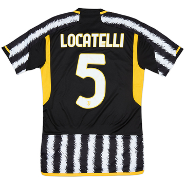 2023-24 Juventus Home Shirt Locatelli #5 - 7/10 - (S)