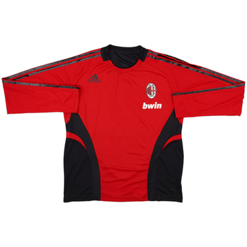 2008-09 AC Milan adidas Formotion Training L/S Shirt - 8/10 - (L)
