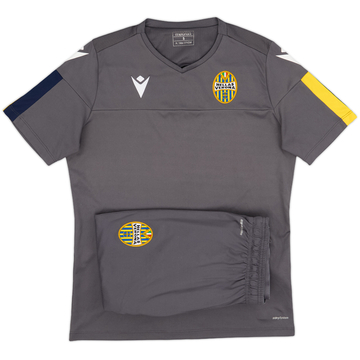 2019-20 Hellas Verona Macron Training Shirt & Track Pants/Bottoms - 9/10 - (S)