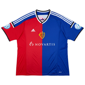 2014-15 FC Basel Home Shirt - 7/10 - (XXL)
