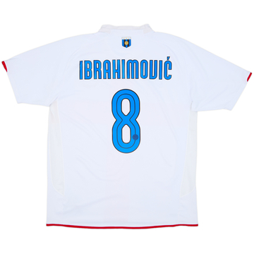 2007-08 Inter Milan Centenary Away Shirt Ibrahimovic #8 - 8/10 - (XL)