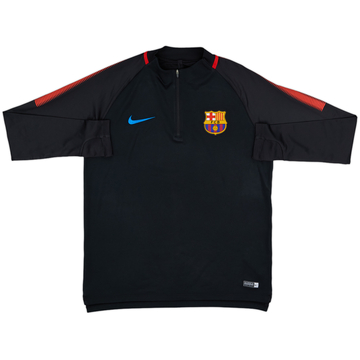 2017-18 Barcelona Nike 1/4 Zip Drill Top - 9/10 - (M)