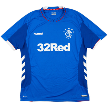 2018-19 Rangers Home Shirt - 9/10 - (XXL)
