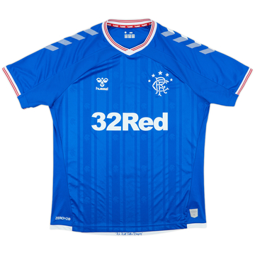 2019-20 Rangers Home Shirt - 9/10 - (XL)