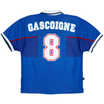 1997-99 Rangers Home Shirt Gascoigne #8 - 7/10 - (L)