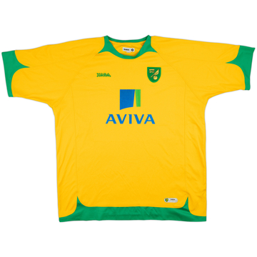 2008-10 Norwich Home Shirt - 6/10 - (XXL)